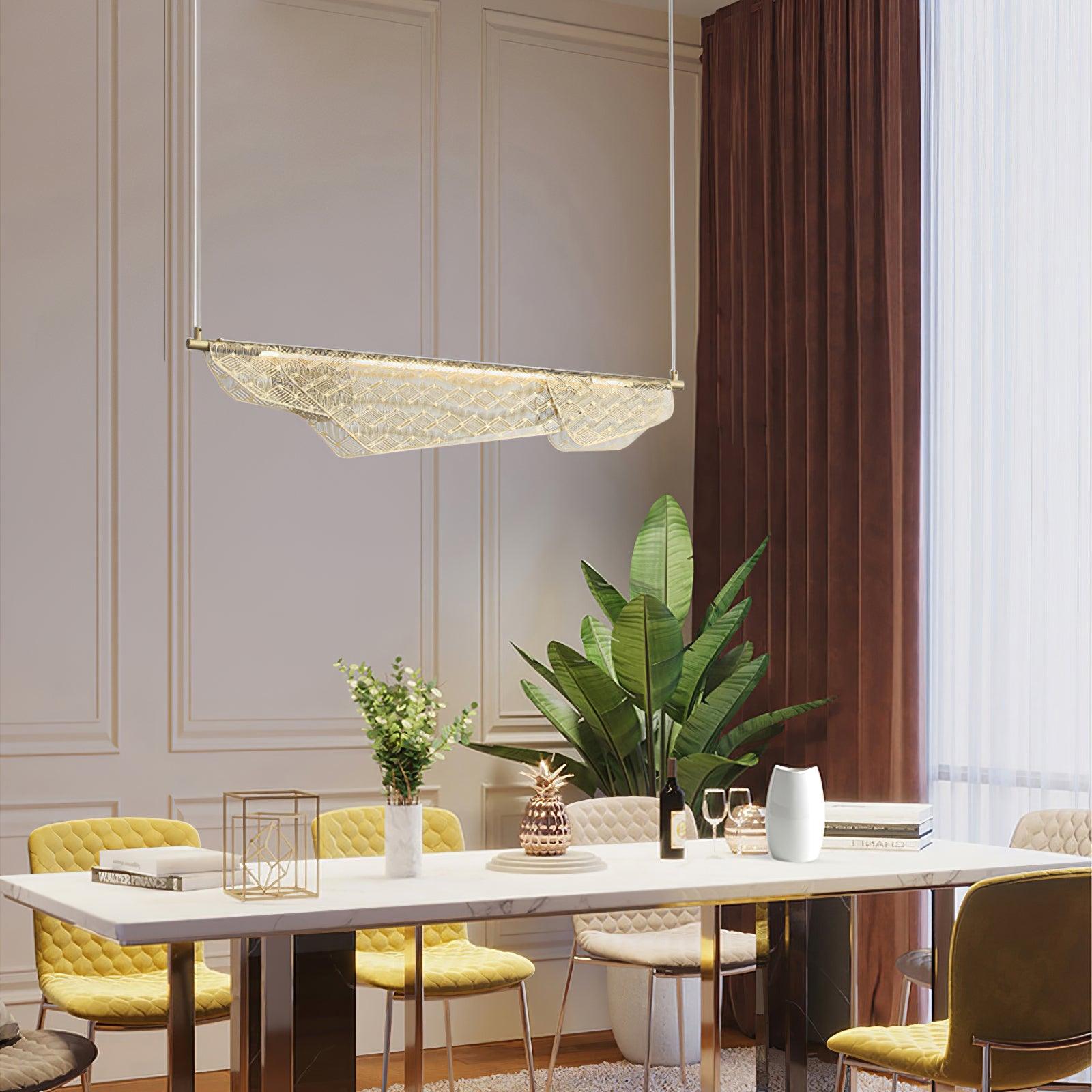 Aella Postmodern Luxury Art Metal Pendant Light - Lamp Outdoor
