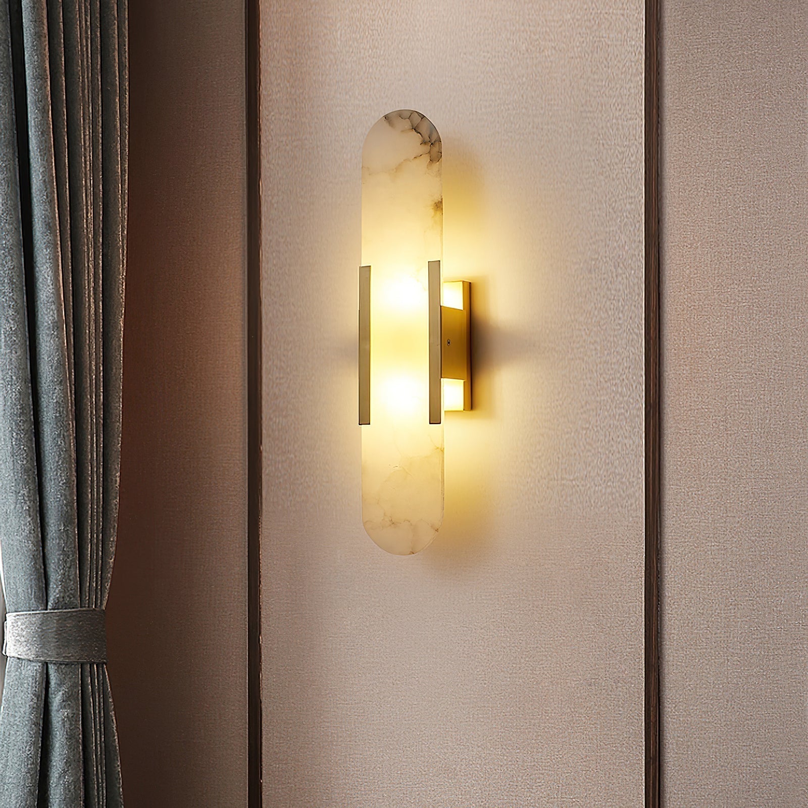 Veo Luxury Alabaster Wall Lamp - Lamp Outdoor
