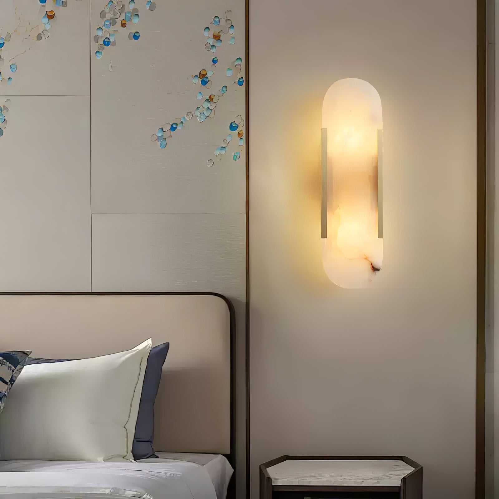 Veo Luxury Alabaster Wall Lamp - Lamp Outdoor