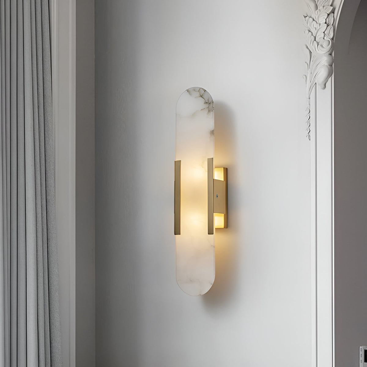 Veo Luxury Alabaster Wall Lamp - Lamp Outdoor