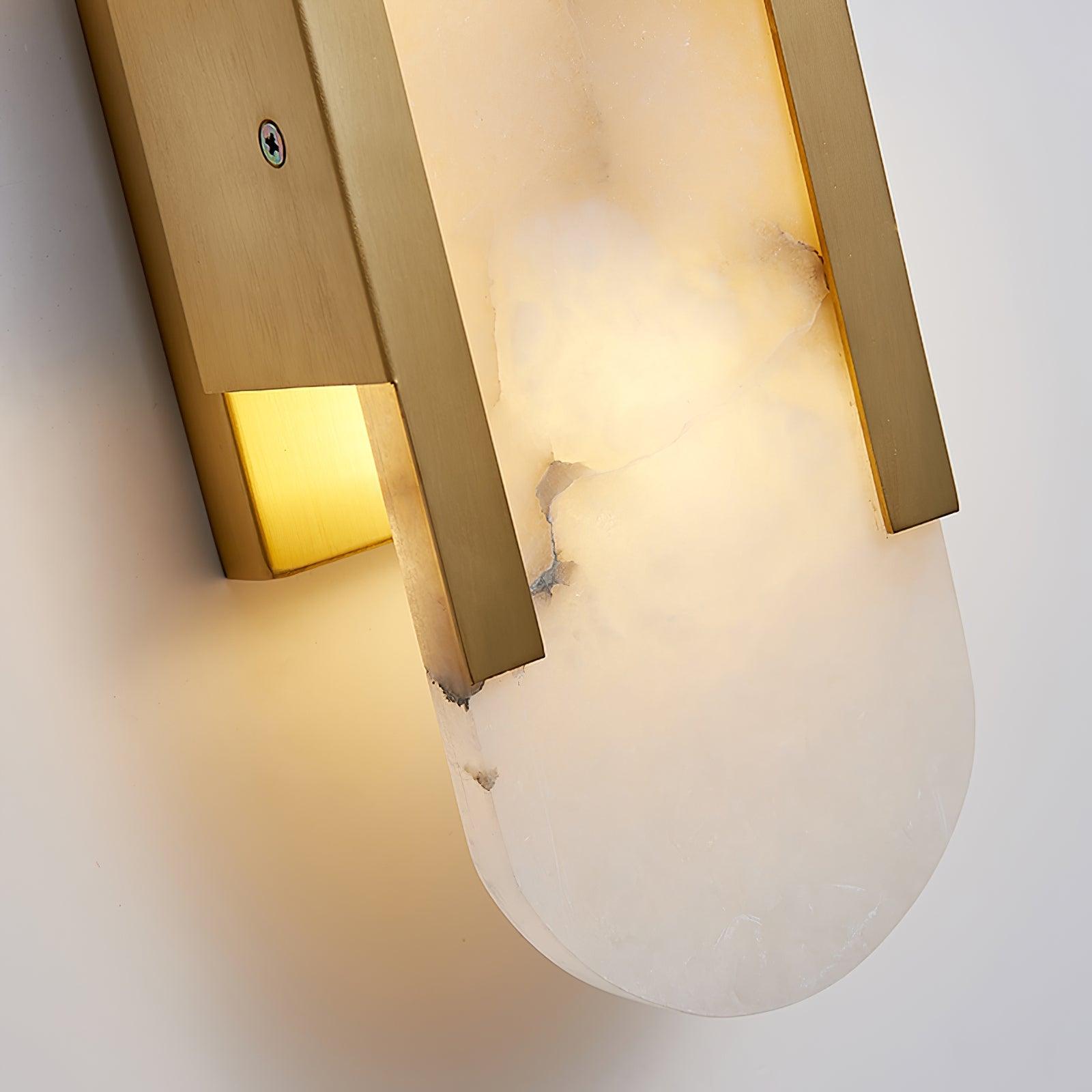 Veo Luxury Alabaster Wall Lamp - Lamp Outdoor