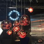 Solara Pendant Lamp Blown Glass Irregular Cluster Sculptural - Letslighting
