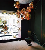 Solara Pendant Lamp Blown Glass Irregular Cluster Sculptural - Letslighting