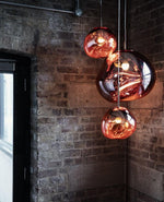 Solara Pendant Lamp Blown Glass Irregular Cluster Sculptural - Letslighting