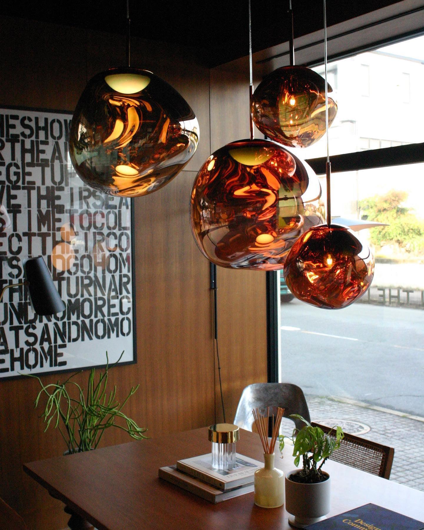 Solara Pendant Lamp Blown Glass Irregular Cluster Sculptural - Letslighting