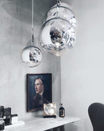 Solara Pendant Lamp Blown Glass Irregular Cluster Sculptural - Letslighting