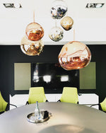 Solara Pendant Lamp Blown Glass Irregular Cluster Sculptural - Letslighting