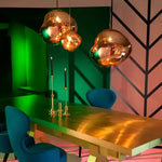 Solara Pendant Lamp Blown Glass Irregular Cluster Sculptural - Letslighting