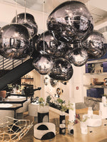 Solara Pendant Lamp Blown Glass Irregular Cluster Sculptural - Letslighting