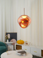 Solara Pendant Lamp Blown Glass Irregular Cluster Sculptural - Letslighting