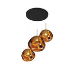 Solara Pendant Lamp Blown Glass Irregular Cluster Sculptural - Letslighting