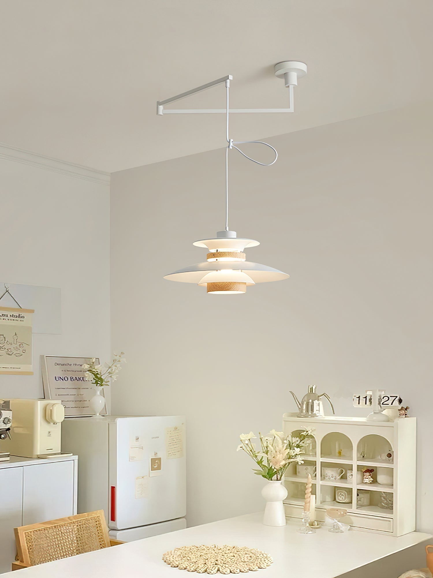 Mercero Swing Arm Pendant Lamp - Lamp Outdoor