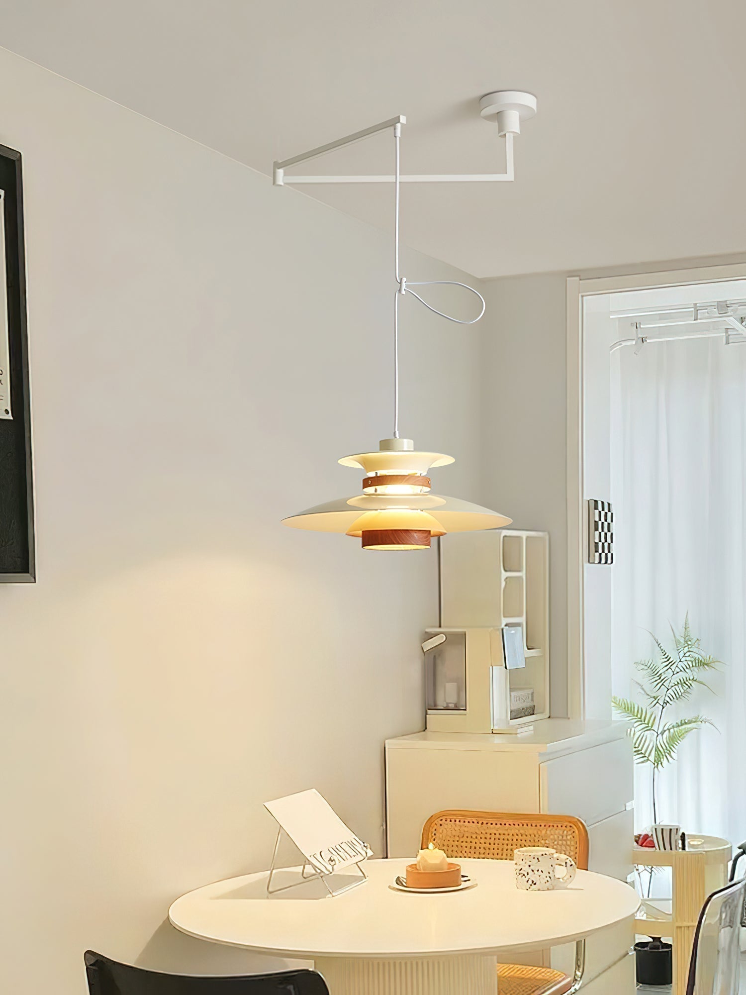 Mercero Swing Arm Pendant Lamp - Lamp Outdoor