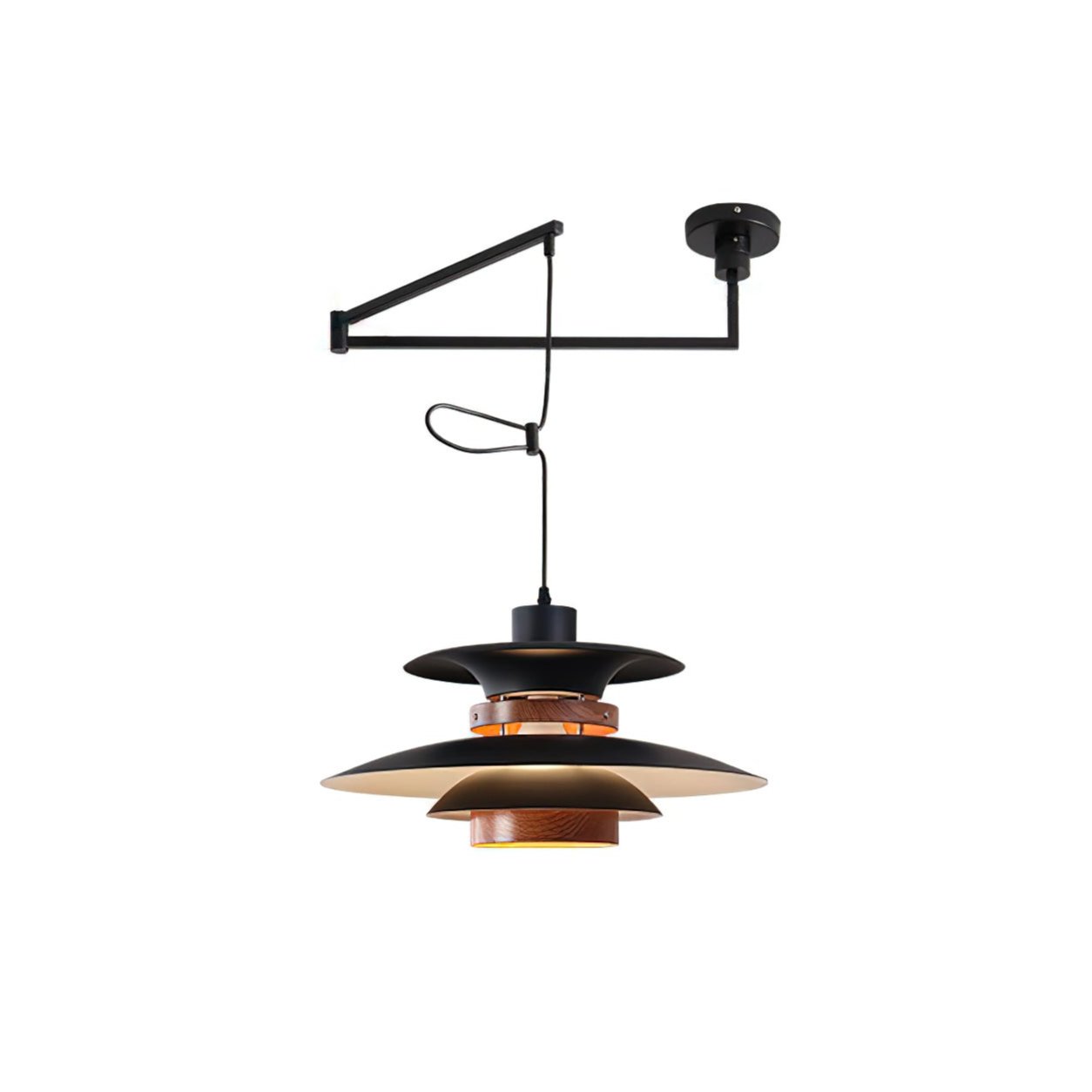 Mercero Swing Arm Pendant Lamp - Lamp Outdoor