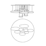 Mercury Chandelier - Lamp Outdoor