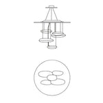 Mercury Chandelier - Lamp Outdoor