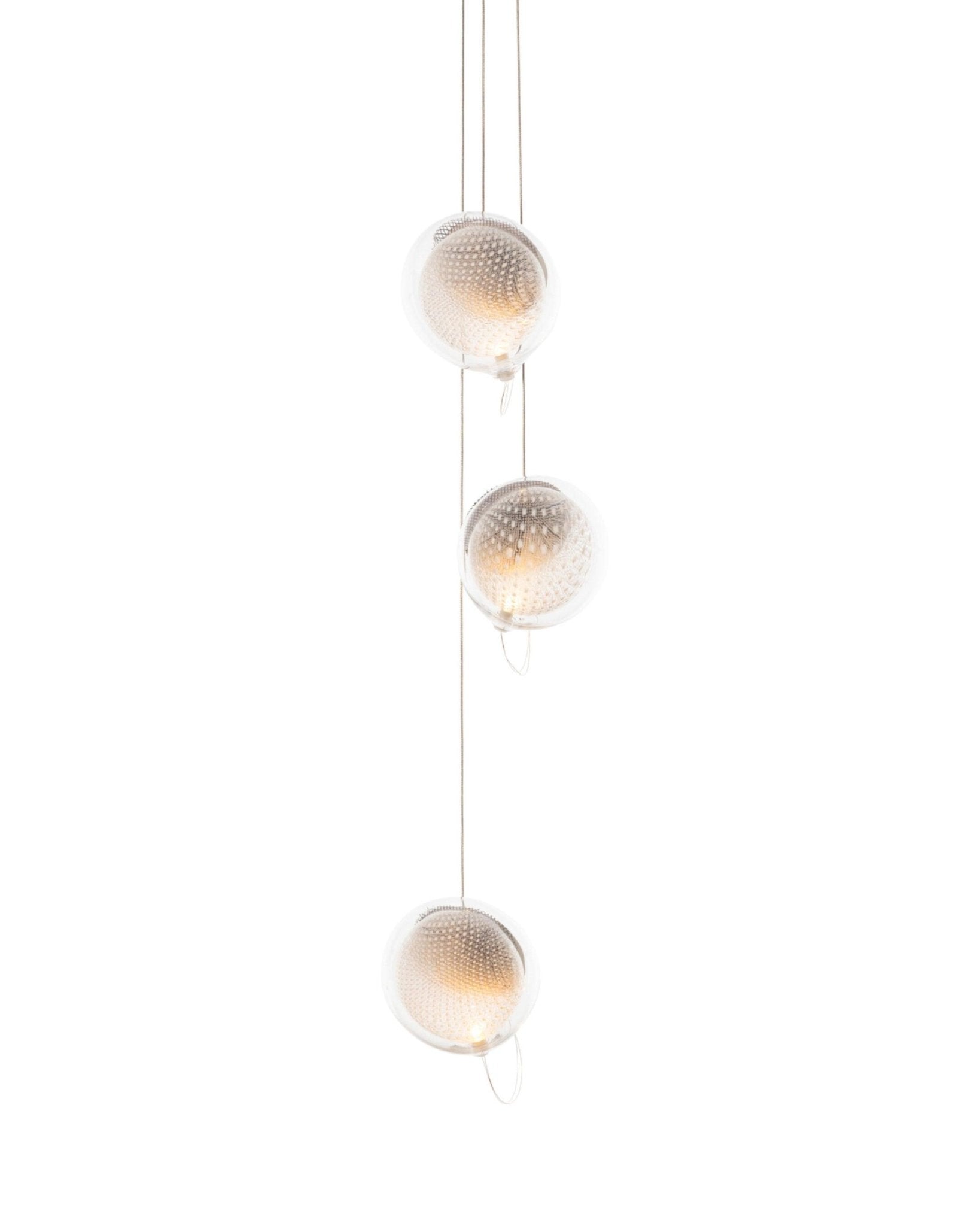 Mesh Glass Pendant Light - Lamp Outdoor