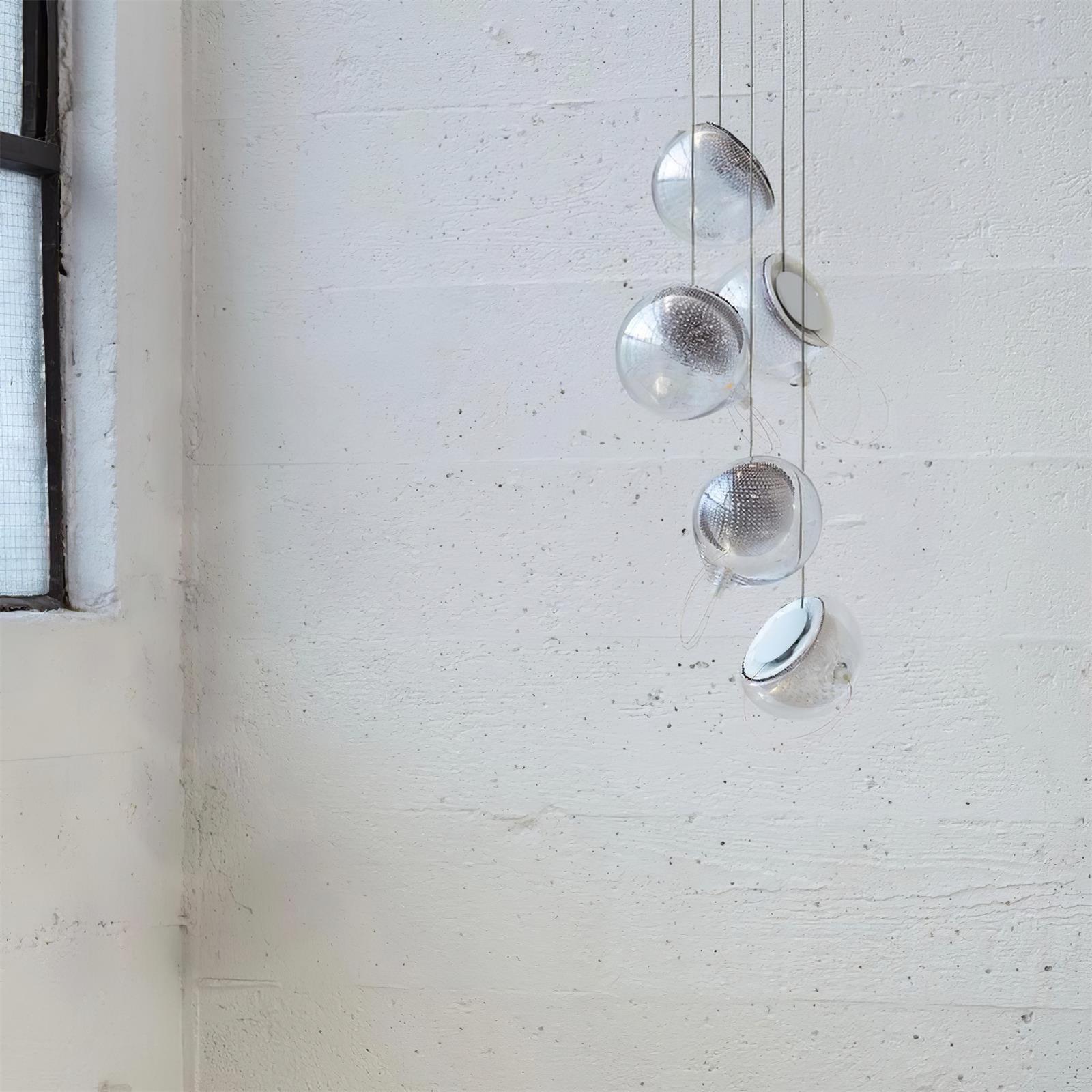 Mesh Glass Pendant Light - Lamp Outdoor