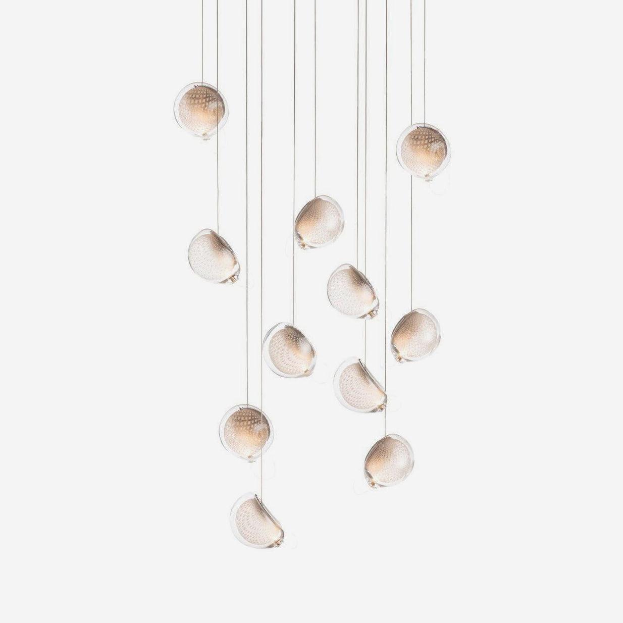 Mesh Glass Pendant Light - Lamp Outdoor