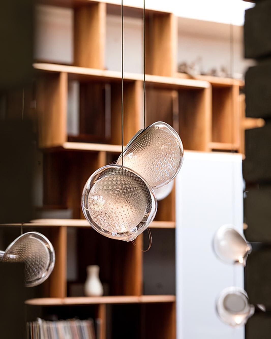 Mesh Glass Pendant Light - Lamp Outdoor