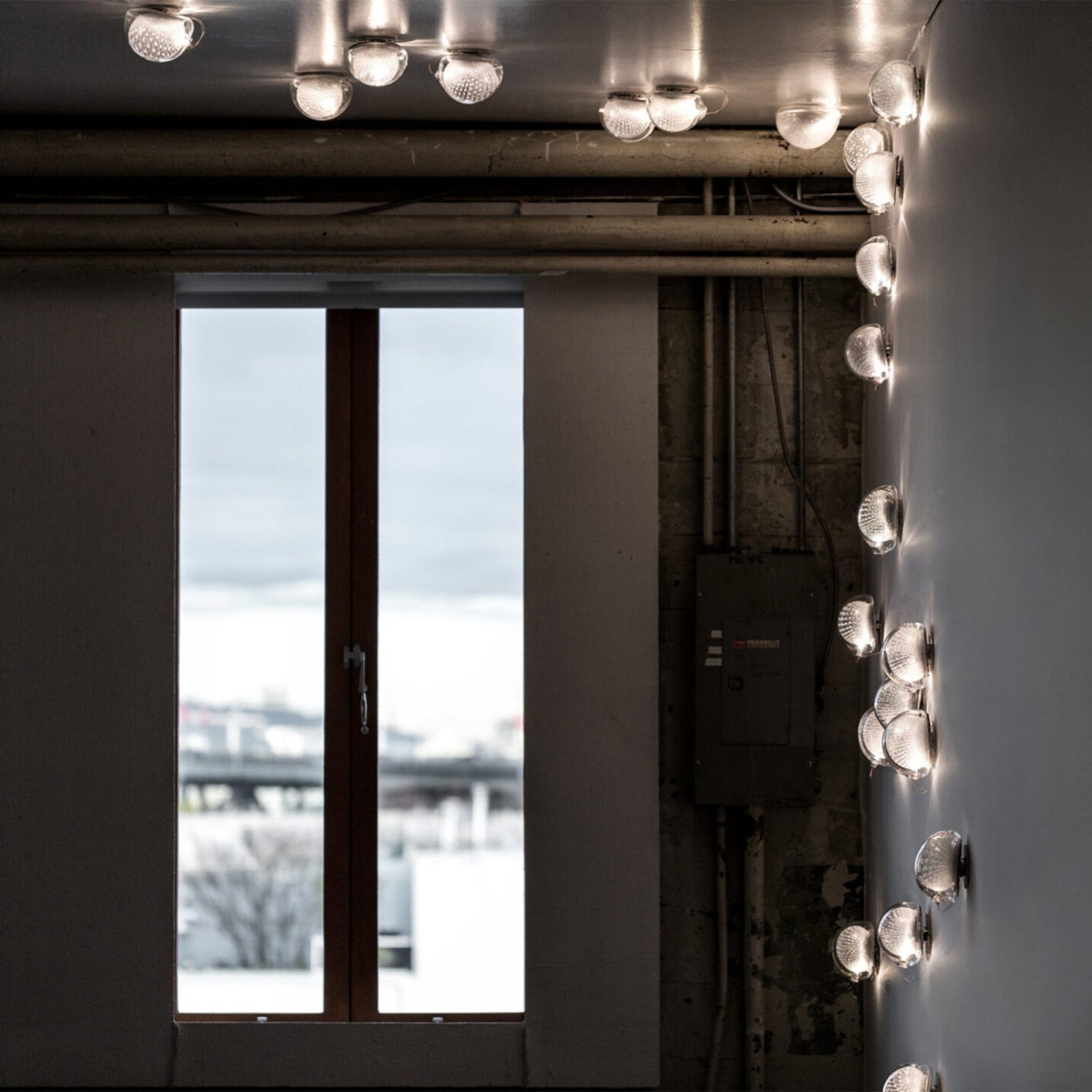 Mesh Glass Wall Lamp - Lamp Outdoor