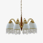Aurora Chandelier Tassel Glass Vintage - Lamp Outdoor