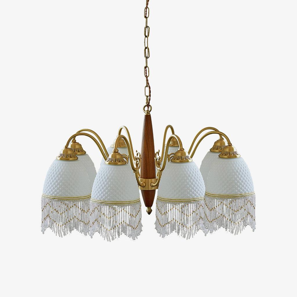 Aurora Chandelier Tassel Glass Vintage - Lamp Outdoor