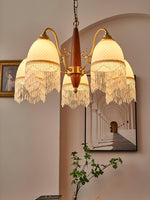Aurora Chandelier Tassel Glass Vintage - Lamp Outdoor
