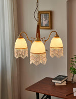 Aurora Chandelier Tassel Glass Vintage - Lamp Outdoor