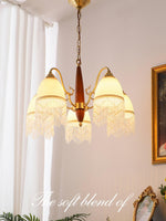 Aurora Chandelier Tassel Glass Vintage - Lamp Outdoor