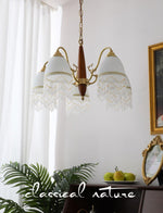Aurora Chandelier Tassel Glass Vintage - Lamp Outdoor