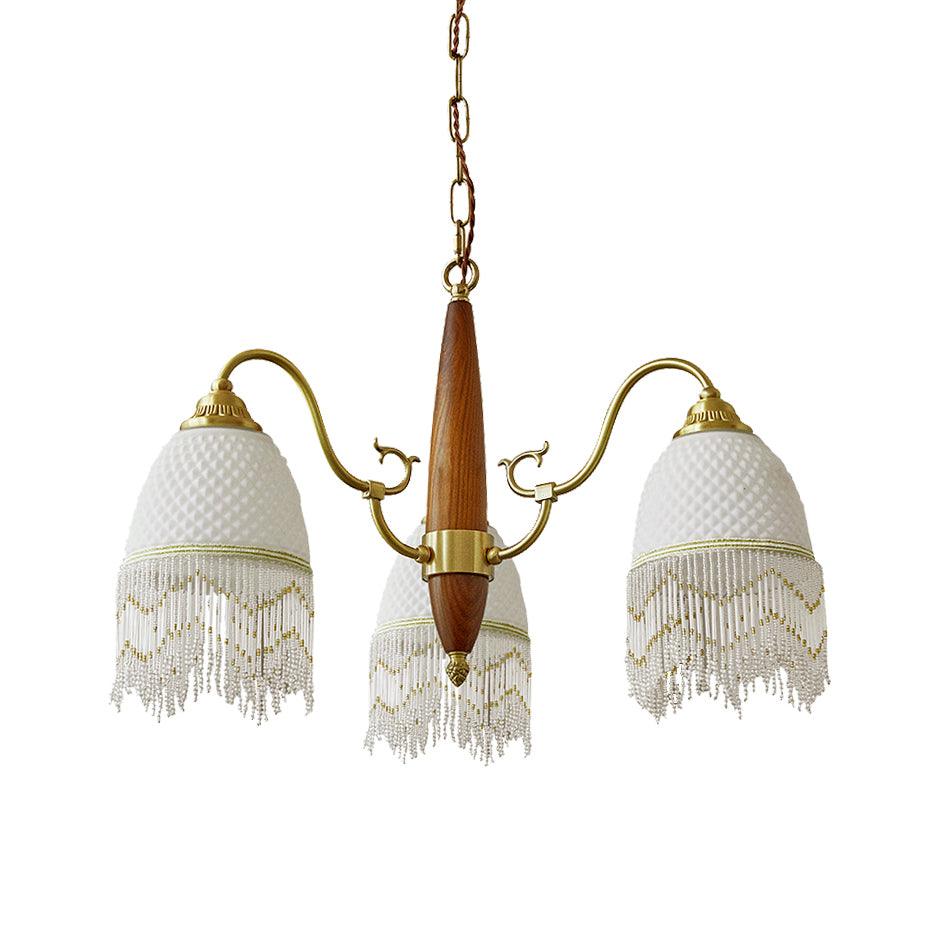 Aurora Chandelier Tassel Glass Vintage - Lamp Outdoor