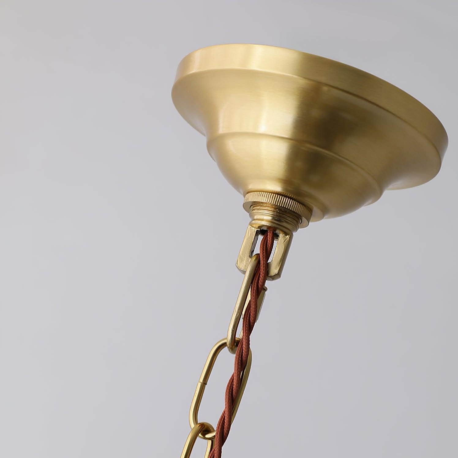 Aurora Chandelier Tassel Glass Vintage - Lamp Outdoor