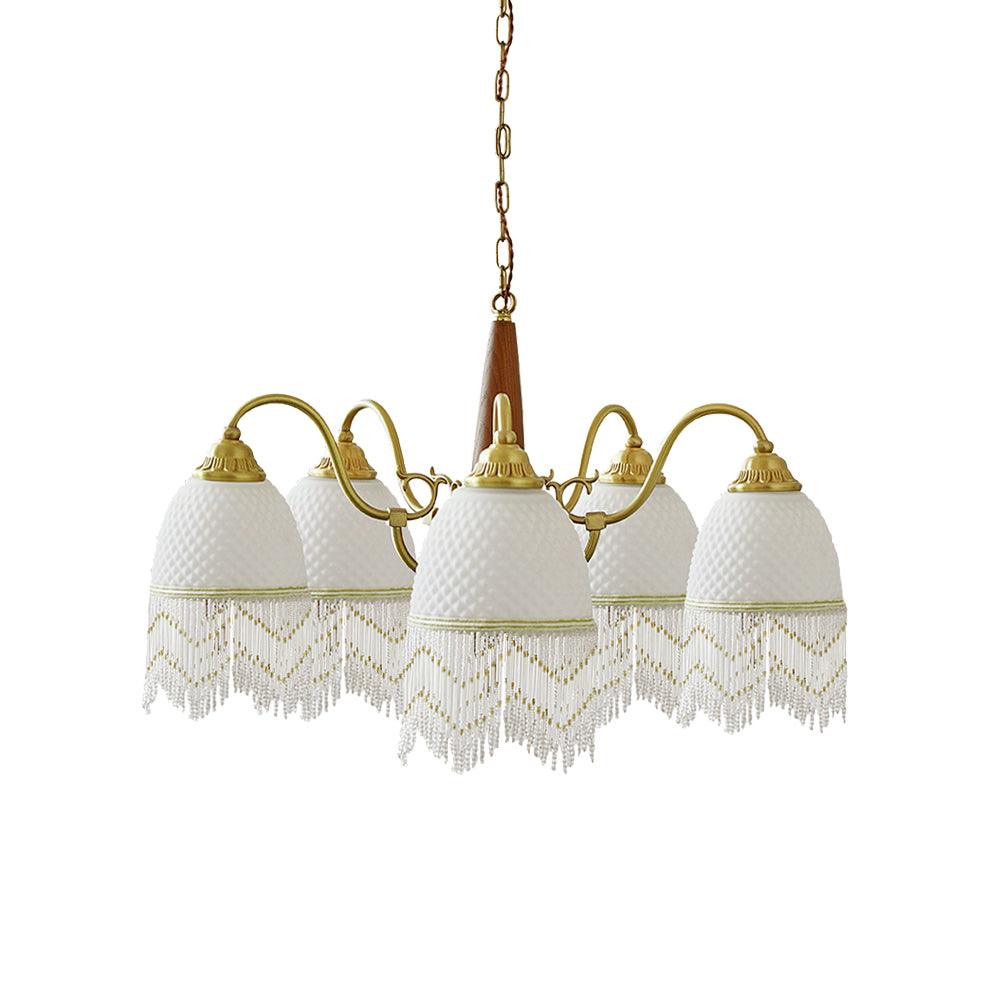 Aurora Chandelier Tassel Glass Vintage - Lamp Outdoor