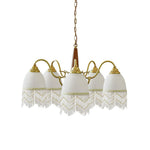 Aurora Chandelier Tassel Glass Vintage - Lamp Outdoor