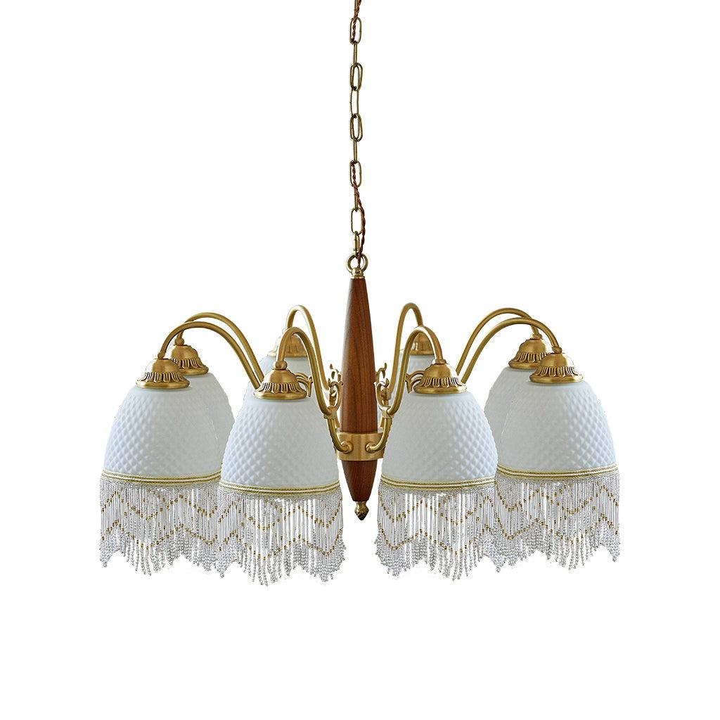 Aurora Chandelier Tassel Glass Vintage - Lamp Outdoor