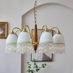 Aurora Chandelier Tassel Glass Vintage - Lamp Outdoor