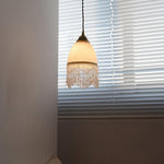 Mesh Tassel Glass Pendant Light - Lamp Outdoor