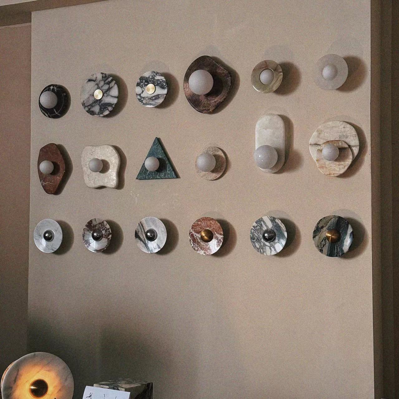 Messier Marble Wall Lamp - Lamp Outdoor