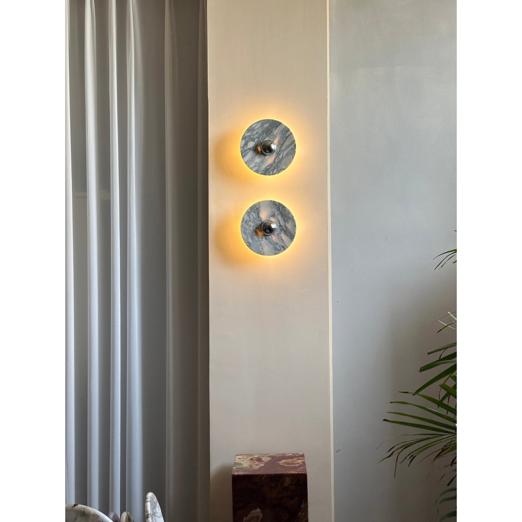 Messier Marble Wall Lamp - Lamp Outdoor
