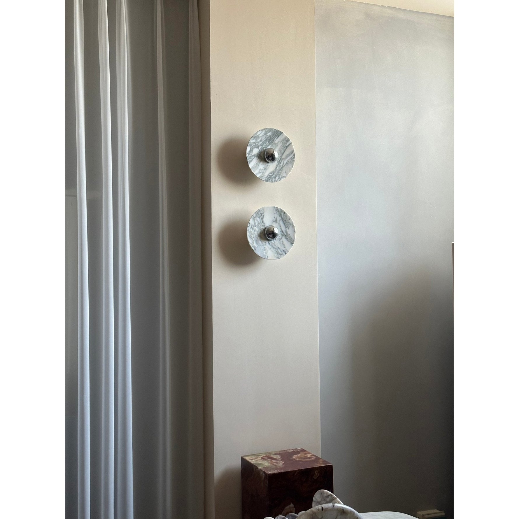 Messier Marble Wall Lamp - Lamp Outdoor
