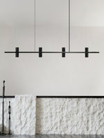 Aurora Pendant Lamp Parallel Stone Minimalist - Lamp Outdoor
