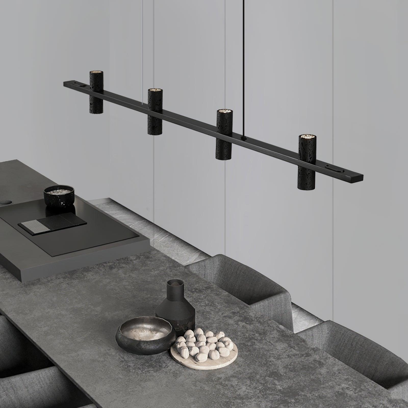 Aurora Pendant Lamp Parallel Stone Minimalist - Lamp Outdoor