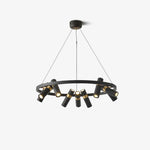 Nova Industrial Acrylic Chandelier - Lamp Outdoor