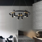 Nova Industrial Acrylic Chandelier - Lamp Outdoor