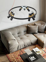 Nova Industrial Acrylic Chandelier - Lamp Outdoor