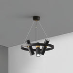 Nova Industrial Acrylic Chandelier - Lamp Outdoor