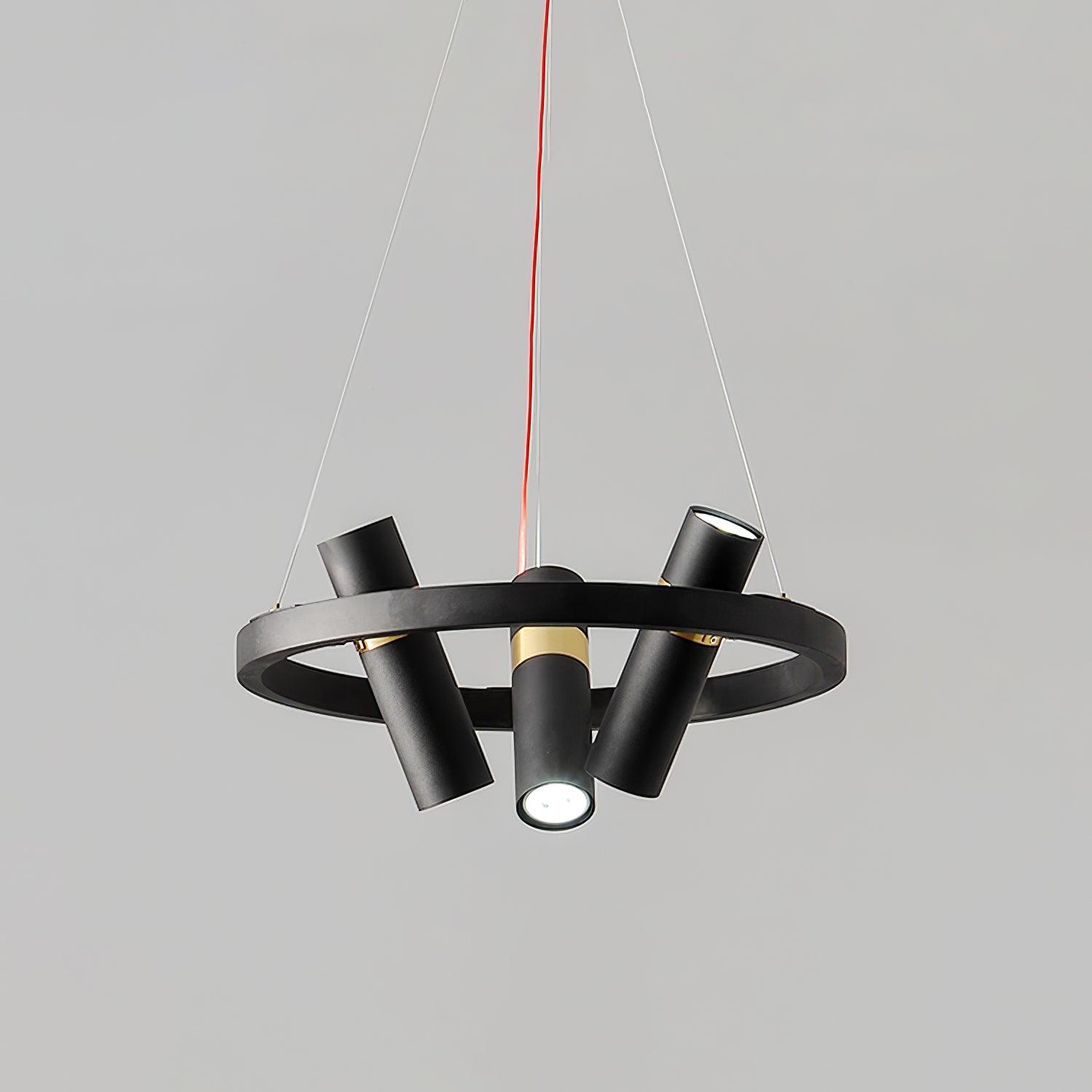 Nova Industrial Acrylic Chandelier - Lamp Outdoor