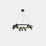 Nova Industrial Acrylic Chandelier - Lamp Outdoor