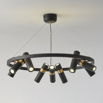 Nova Industrial Acrylic Chandelier - Lamp Outdoor